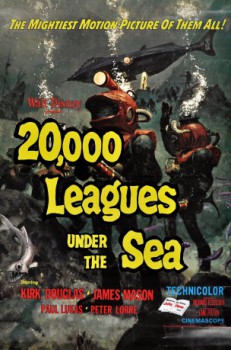 poster 20,000 Leagues Under the Sea
          (1954)
        